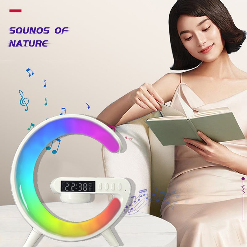 G Shape Lamp Light Up Wireless Speaker Model G 63